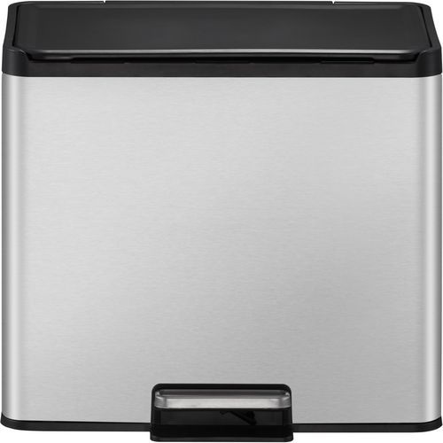 Poubelle à pédale Essential Recycler Step Bin 9+9+9 L inox m - Image 6