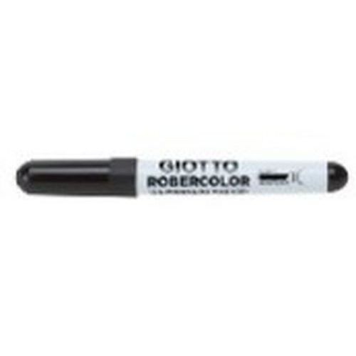 Marqueur Robercolor Giotto pointe biseautée effaçable à sec - noir - Image principale