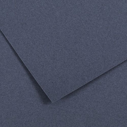 Papier dessin Canson Ingres Vidalon 100g - 50 x 65 - bleu foncé - Image principale
