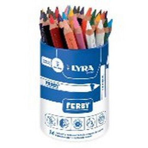 Pot 36 crayons couleur 12 cm Ferby lyra Ø mine 6,25 mm - Image principale