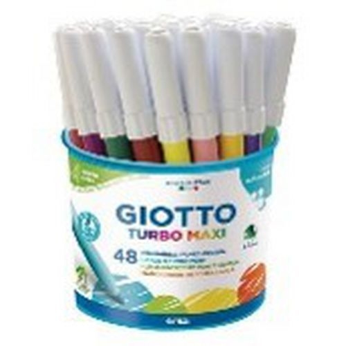 Pot plastique 48 feutres pointe extra large - Image principale