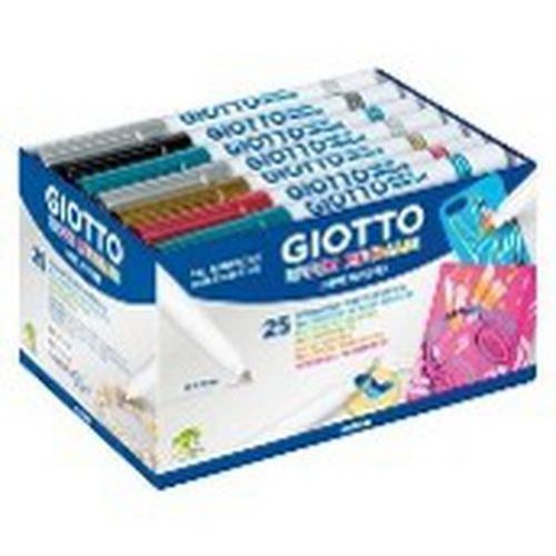 Schoolpack 25 feutres decor métal - Image principale