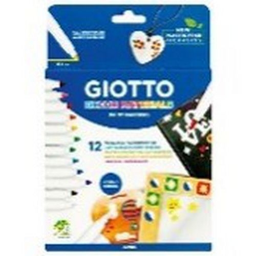 Etui 12 feutres décor materials Giotto - Image principale