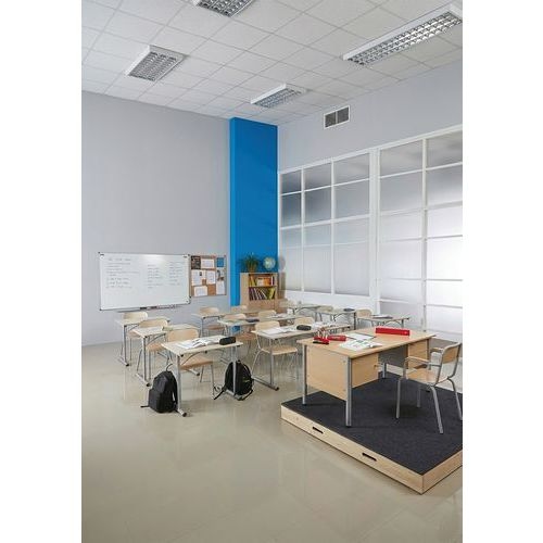 Estrade modulable revêtement aiguilleté gris - Image 3