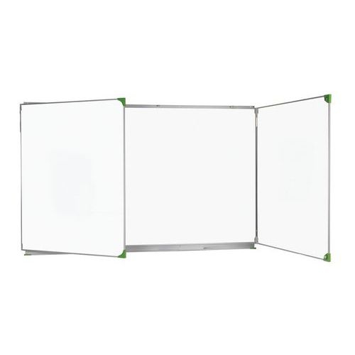 Tableau blanc triptyque magnétique cadre aluminium - Manutan Expert - Image principale