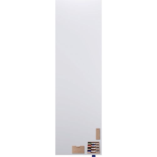 WALL-UP tableau blanc 200x59,5cm Émail blanc - Image principale
