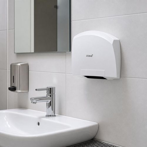 Séche-mains traditionnel blanc 1800W - Image 2