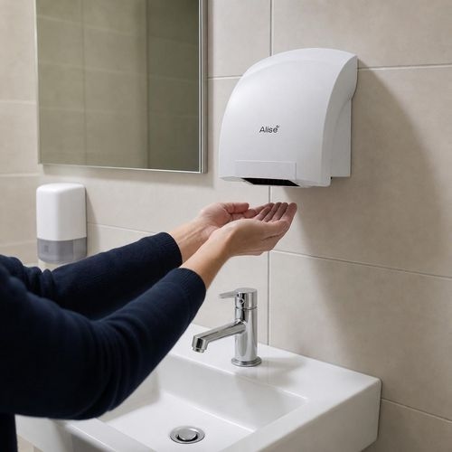 Séche-mains traditionnel blanc 1800W - Image 3