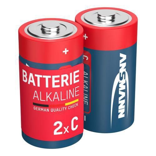 Lot de 2 piles alcalines 1513-0000 LR14 / C - Image principale