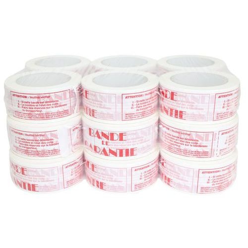 Lot de 36 Adhésif PP Acrylique Sans Bruit 48 mm X 100 m BANDE DE GARANTIE - Image 5