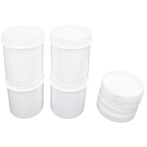 Pot plastique à couvercle vissant et inviolable - Image 3