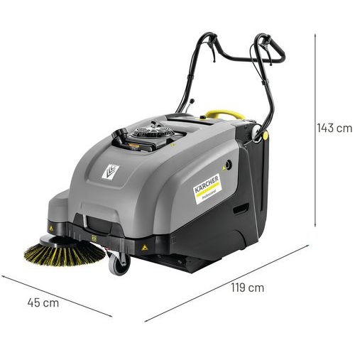Balayeuse autotractée KM 75/40 W G - Karcher - Image 3