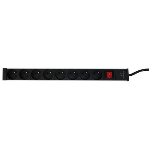 Multiprise 19'' 8 prises avec interrupteur et voyant - Image 7