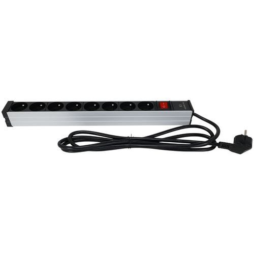 Multiprise 19'' 8 prises avec interrupteur et voyant - Image 5