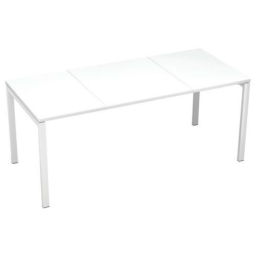 Bureau droit 180x80cm plateau Couleur Easy Office Paperflow - Image 3