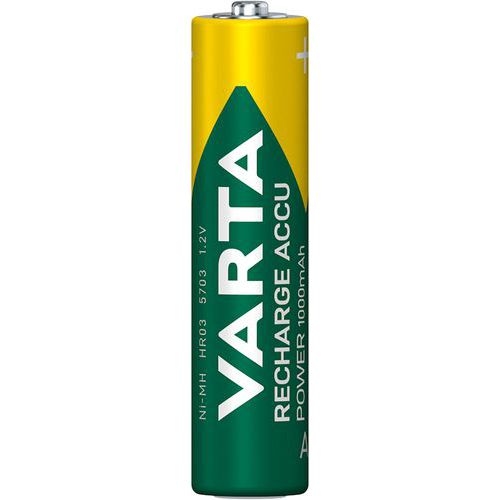 Blister 2 piles rechargeables Varta AAA (LR03) - Image 2