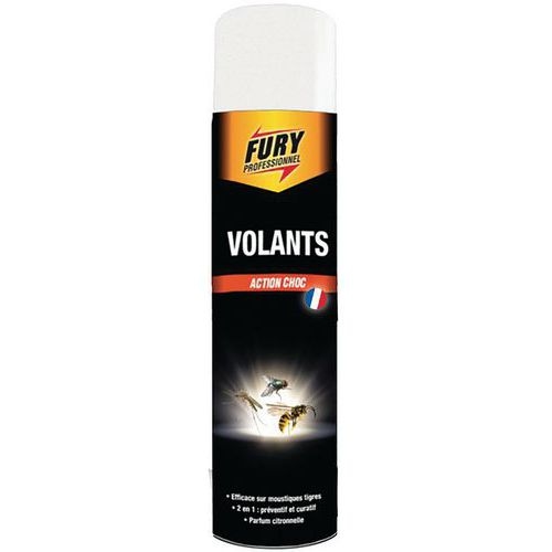 Lot de 6 Fury tous volants 400ml - 6 aérosols - Image principale