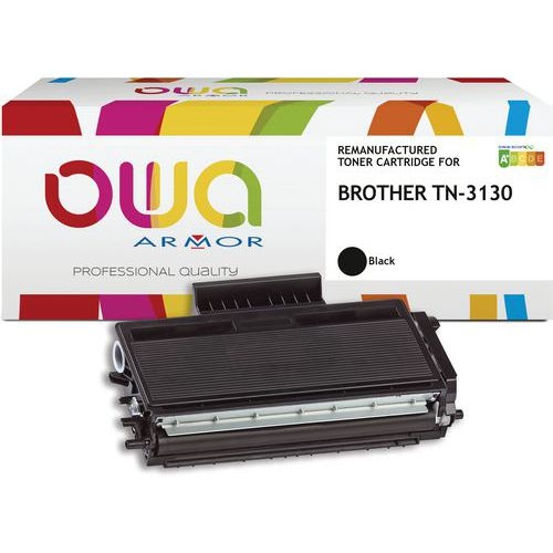 Cartouche laser noire compatible Brother TN3130 - Image principale