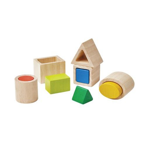 Formes géométriques à imbriquer méthode Montessori - Image principale