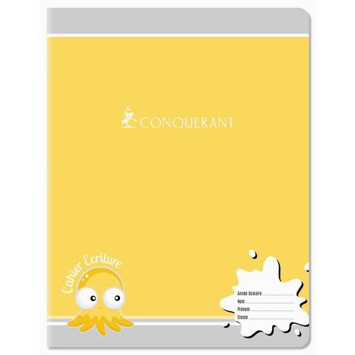 Cahier 17x22 cm 70g 32 pages seyes 12x12 interligne 3 mm - Image 4