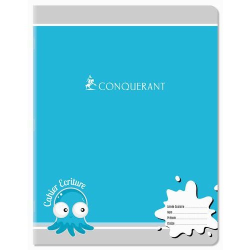 Cahier 17x22 cm 70g 32 pages seyes 12x12 interligne 3 mm - Image 5