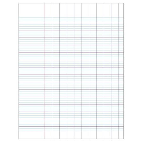 Cahier 17x22 cm 70g 32 pages seyes 12x12 interligne 3 mm - Image 3