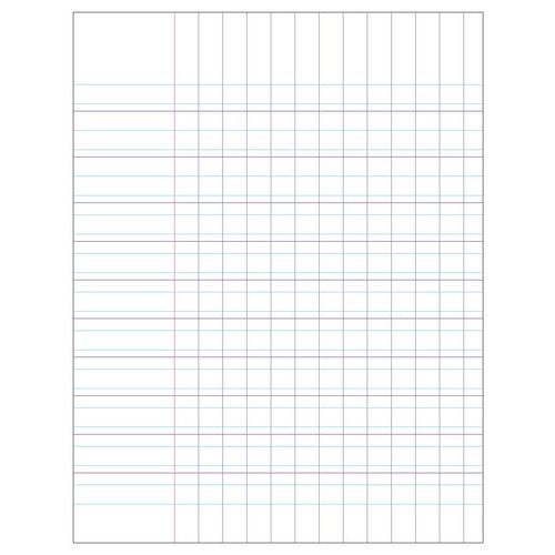 Cahier 17x22 cm 70g double ligne interligne 3 mm 32 pages - Image 3