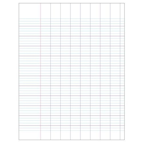 Cahier 17x22 cm super 90g 32 pages seyes 16x16 interligne 4 mm - Image 2
