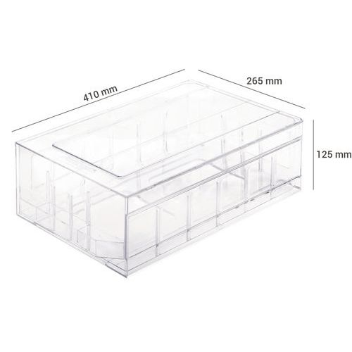 10 Blocs tiroirs en polystyrène cristal 10 Litres - Image 4