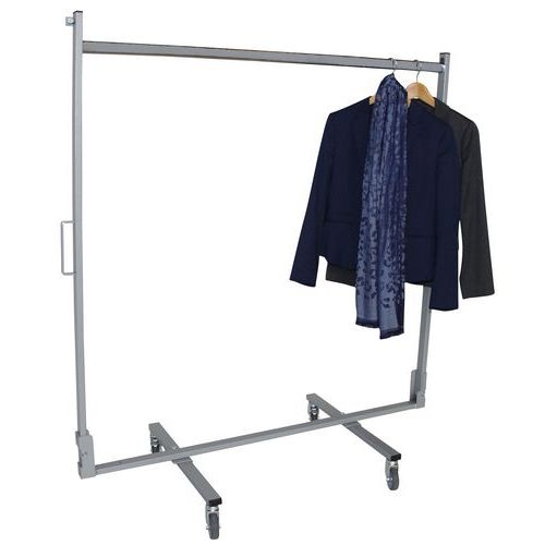 Portant mobile pliant - charge 40 kg - Image 3