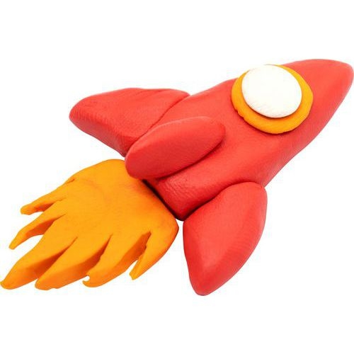 Lot de 10x40g pâte à modeler autodurcissante Smooth clay - Image 2