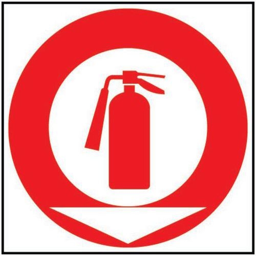 Panneau anti-incendie emplacement extincteur rigide - Image principale