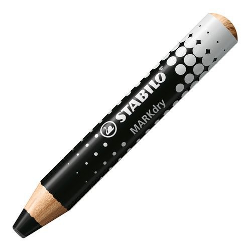 Crayon marqueur STABILO MARKdry - noir - Image 2