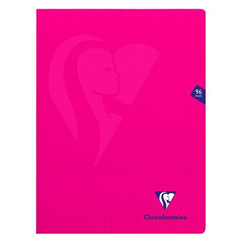 Mimesys cahier piqué polypro 24x32cm 96p séyès - Clairefontaine - Image principale