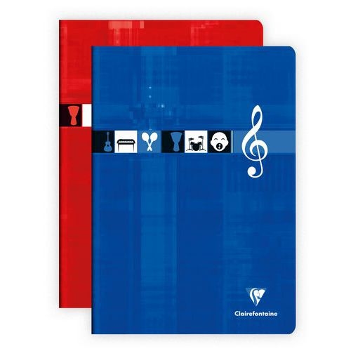 Piqûre Musique & chant 21x29,7cm 48p séyès - Lot de 10 - Image principale