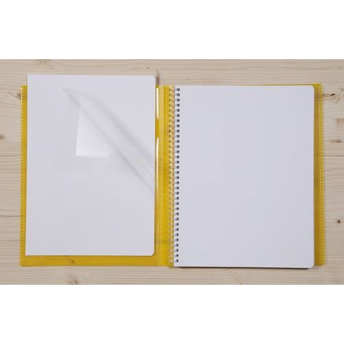 Koverbook cahier dessin 22,5x29,7cm spiralé 100p papier blanc 125 g - Lot de 10 - Image 2