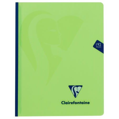Mimesys brochure cousue polypro 17x22cm 192p séyès coloris assortis - Lot de 5 - Image 3