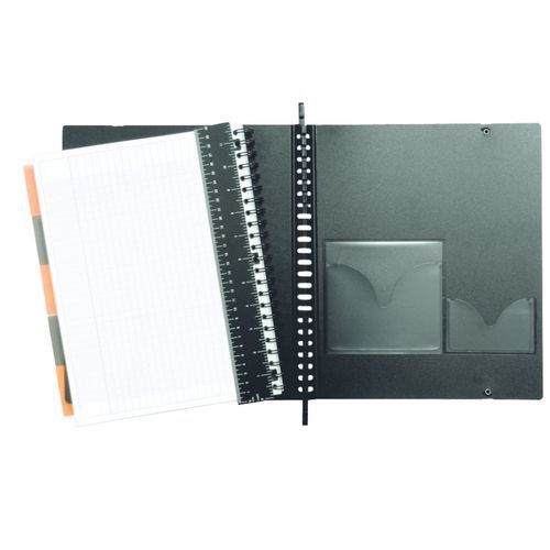 Exabook Rhodiactive rechargeable RI A4+ 160p Seyès+C 80g - Lot de 6 - Image 2
