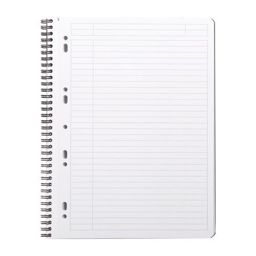 Notebook Rhodiactive 90g RI A4+ 160p L+MC mcrprf. 9tr règle pp +6 m-p reposit - Lot de 5 - Image 4
