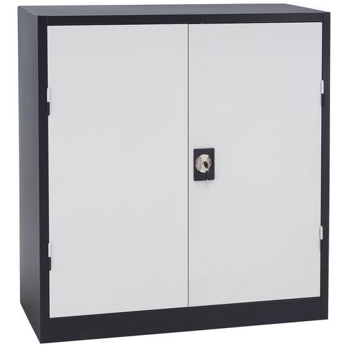 Armoire à portes battantes 2000 - H 106 x 100 cm - Manutan Expert - Image 5