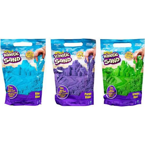 Lot de 3 recharges de 907 grammes de sable Kinetic coloré - Image principale