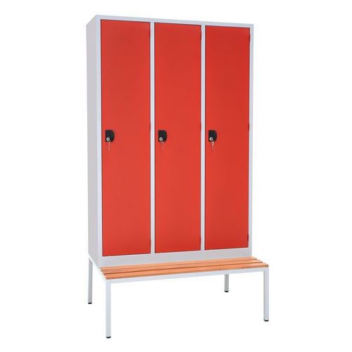 Socle-banc vestiaire Modulo - Manutan Expert - Image 6