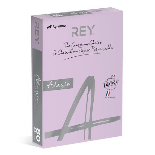 Ramette couleur vive 500 feuilles 80g A4 à la teinte - lilas - Image principale