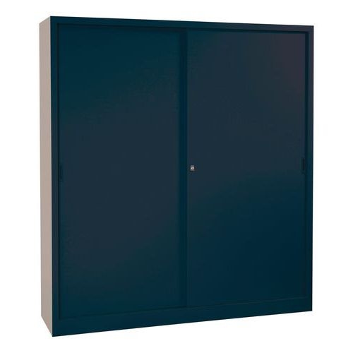 Armoire à monter porte coulissante - Haute - L 180 cm - Manutan Expert - Image 7