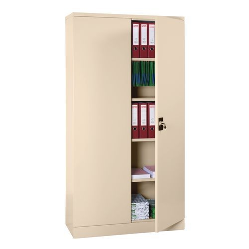 Armoire haute à portes battantes à monter - Largeur 100 cm - Manutan Expert - Image 2