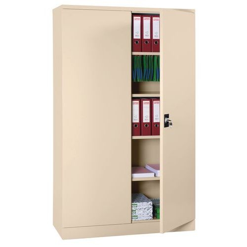 Armoire haute à portes battantes à monter - Largeur 120 cm - Manutan Expert - Image 6