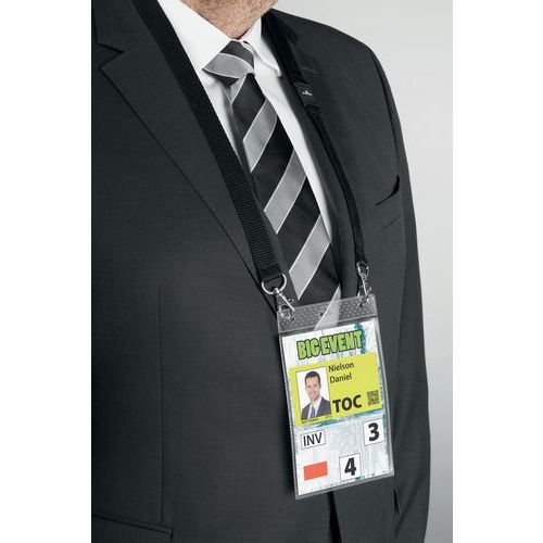 Porte-badge évènementiel - À lacet textile - Image 3