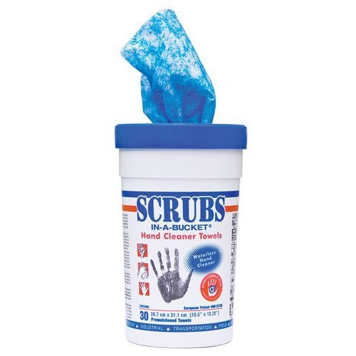Seau de 30 lingettes SCRUBS - Image principale