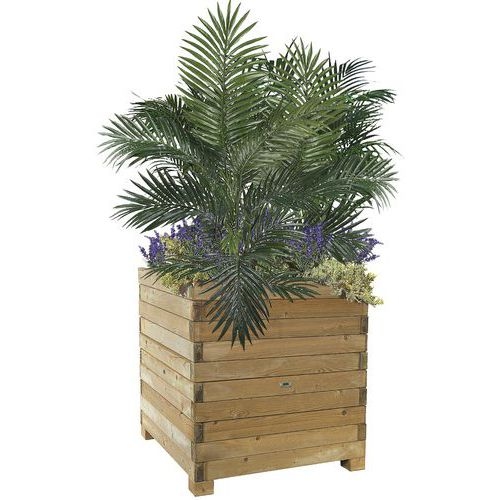 Jardinière bois naturel - Image principale