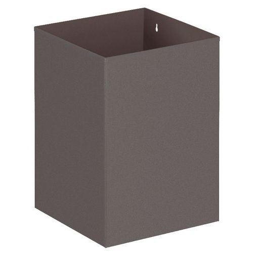 Corbeille à papier carrée 21L - Vepabins - Image principale